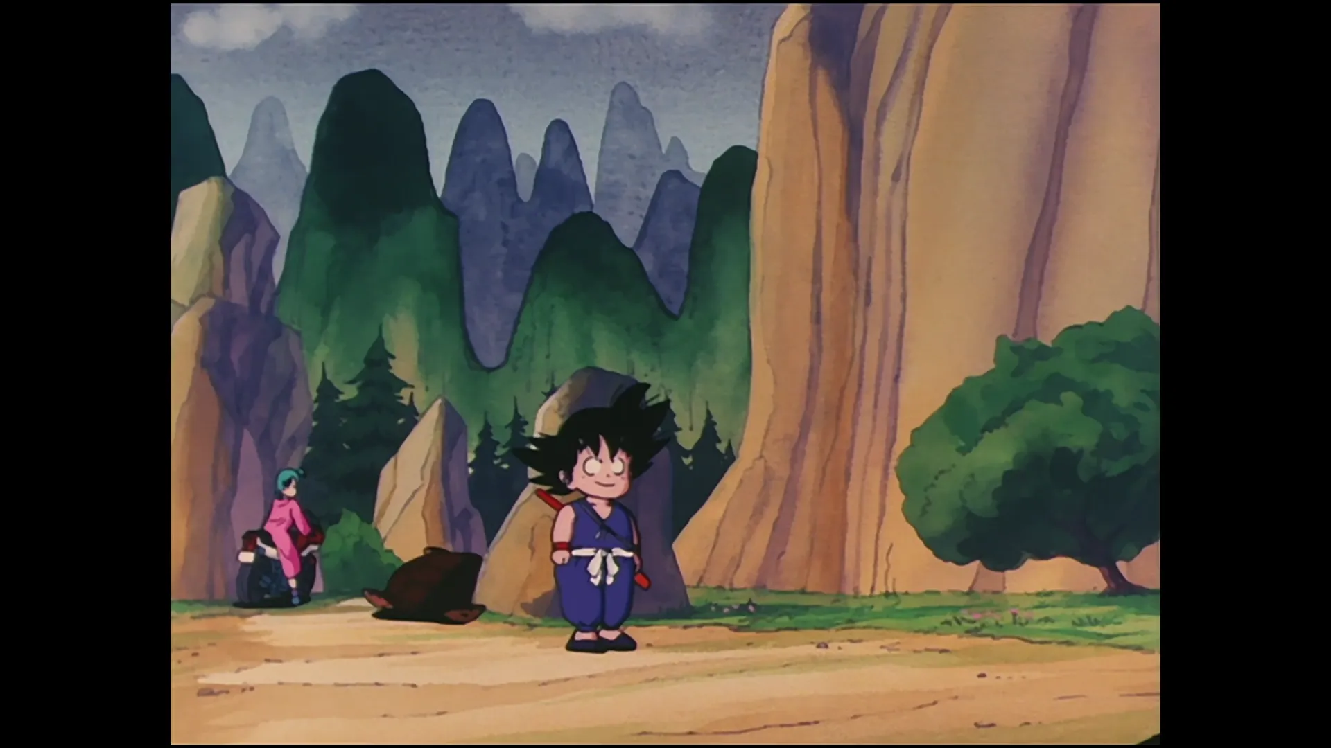 The nimbus cloud of roshi — capture 2 sur 30 (Dragon Ball)