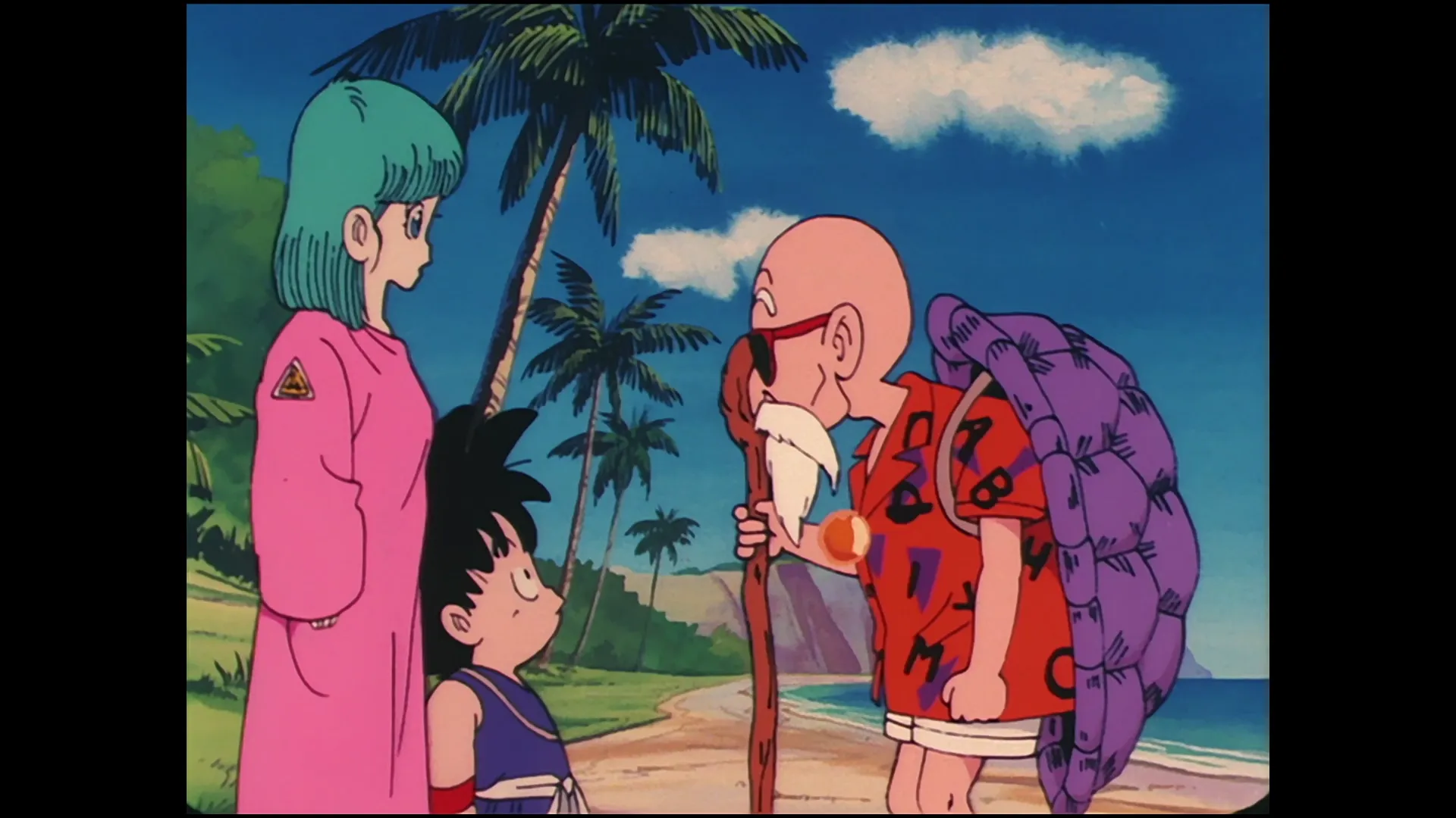 The nimbus cloud of roshi — capture 12 sur 30 (Dragon Ball)