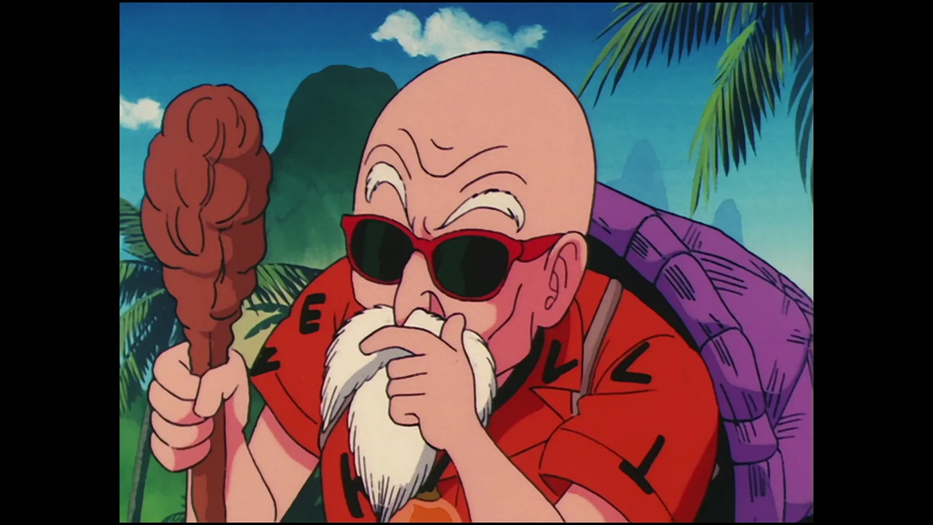 The nimbus cloud of roshi — capture 13 sur 30 (Dragon Ball)