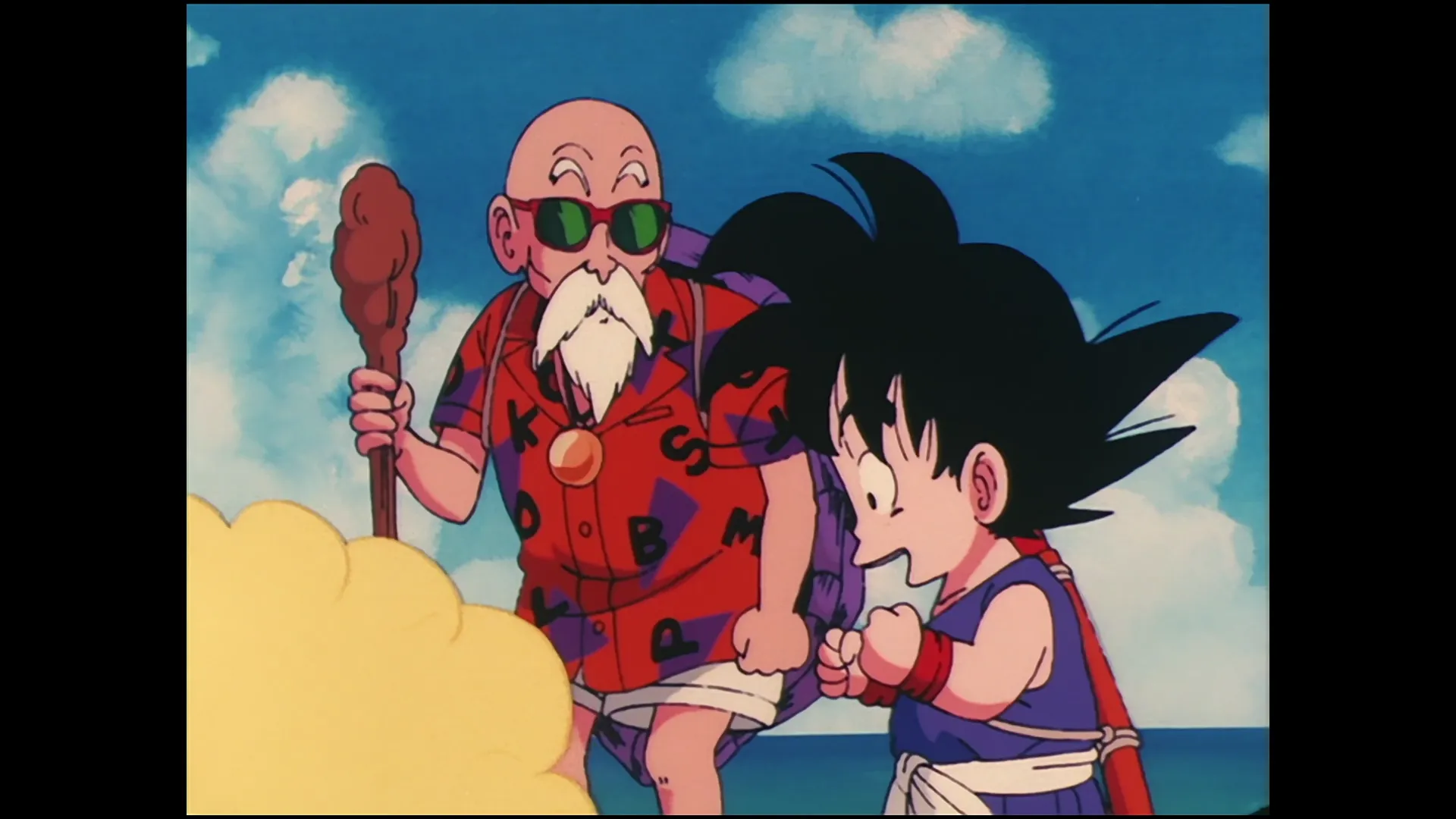 The nimbus cloud of roshi — capture 15 sur 30 (Dragon Ball)