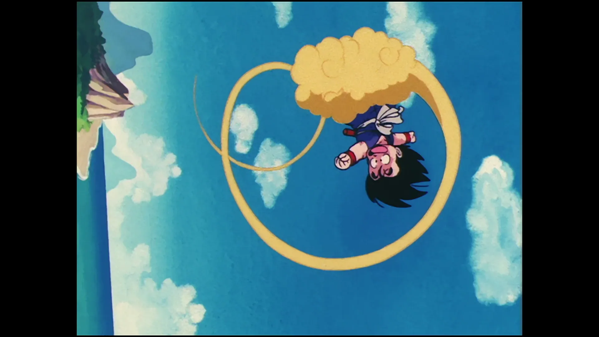 The nimbus cloud of roshi — capture 20 sur 30 (Dragon Ball)