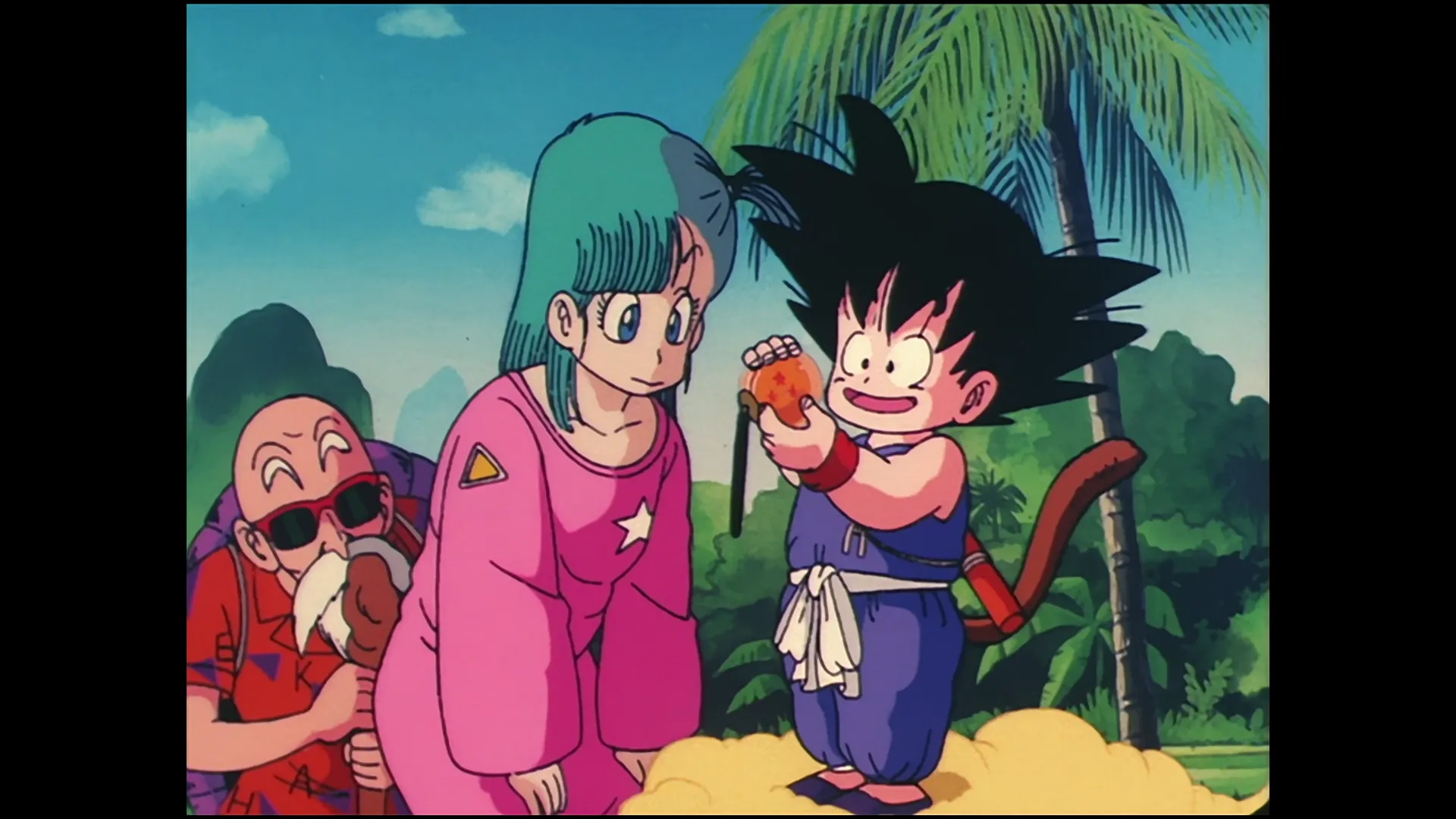 The nimbus cloud of roshi — capture 24 sur 30 (Dragon Ball)
