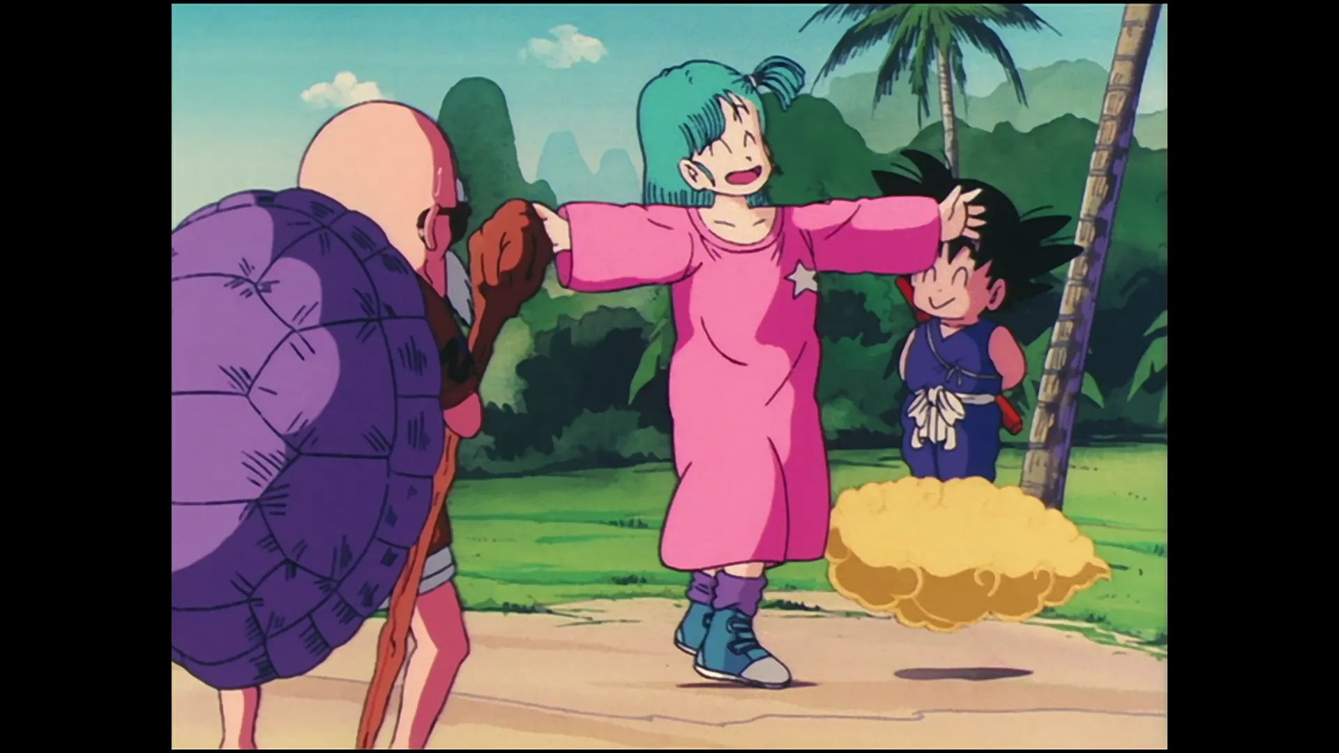 The nimbus cloud of roshi — capture 25 sur 30 (Dragon Ball)