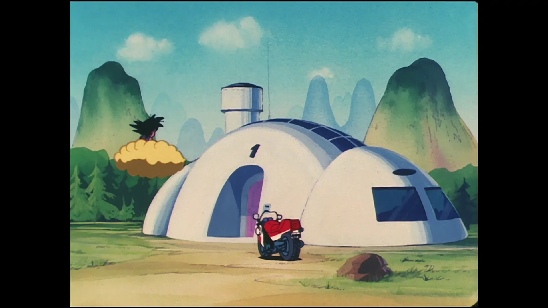 The nimbus cloud of roshi — capture 26 sur 30 (Dragon Ball)