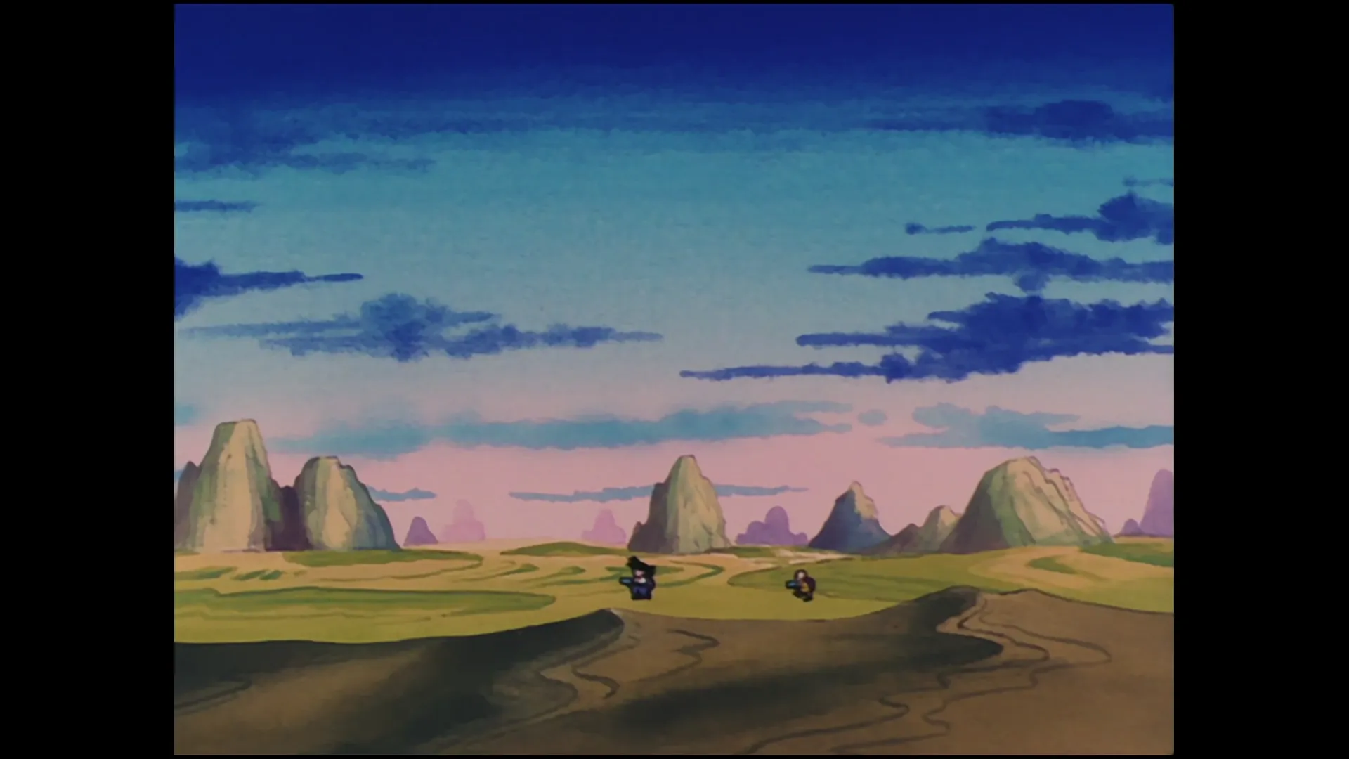 The tournament begins — capture 1 sur 30 (Dragon Ball)