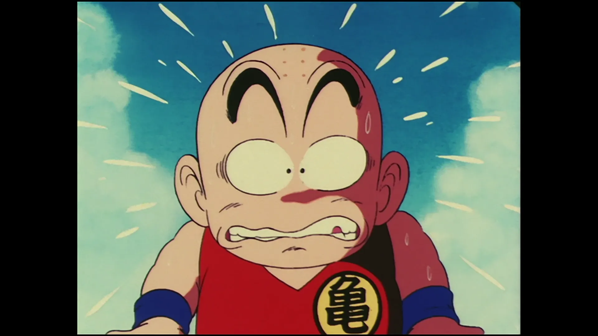 Krillins frantic attack — capture 26 sur 30 (Dragon Ball)