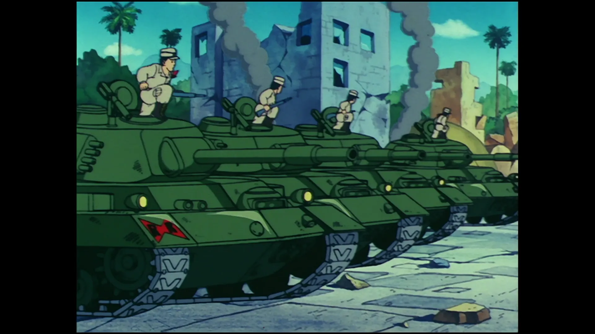 The flying fortress vanished — capture 5 sur 30 (Dragon Ball)