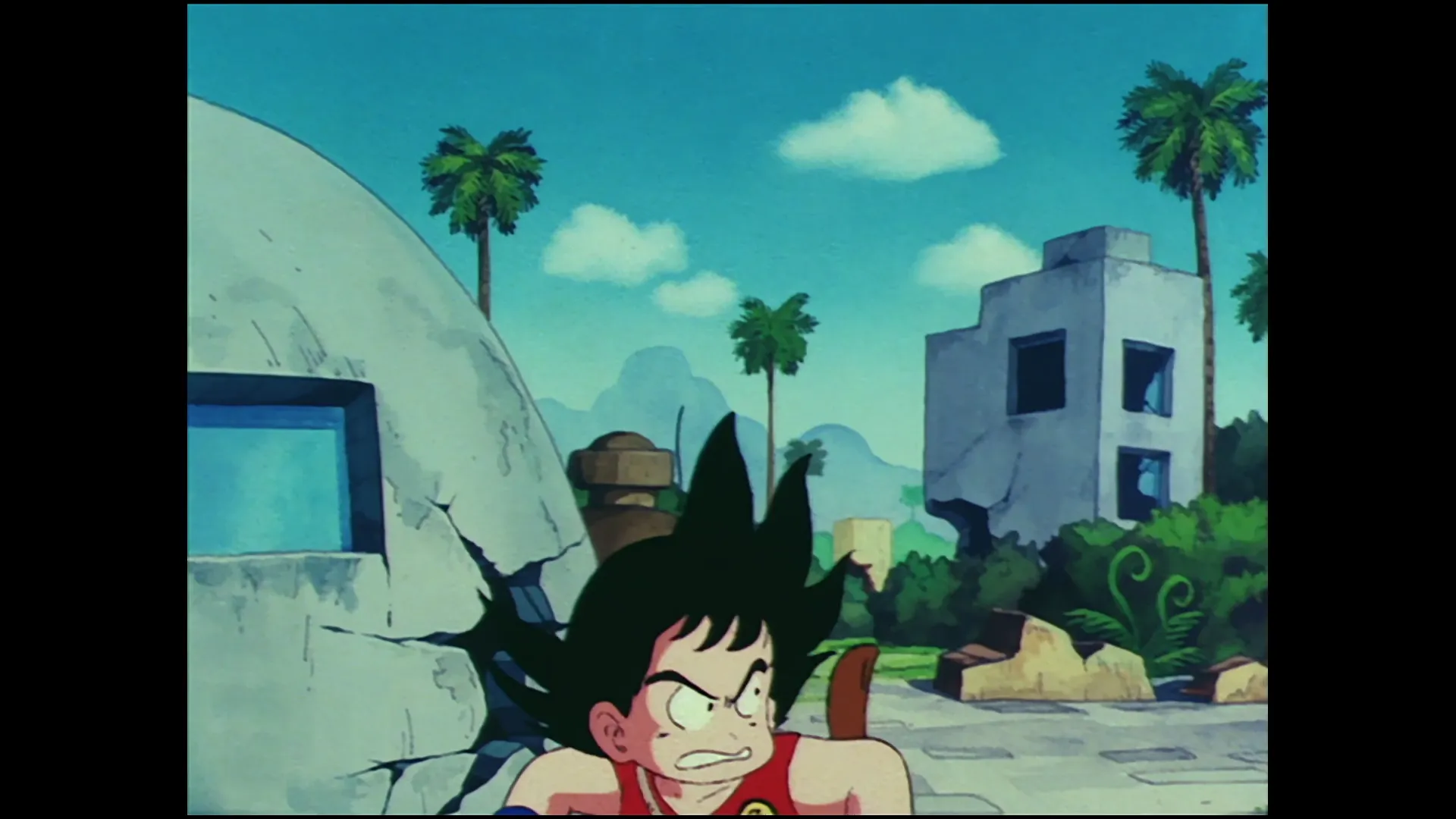 The flying fortress vanished — capture 6 sur 30 (Dragon Ball)