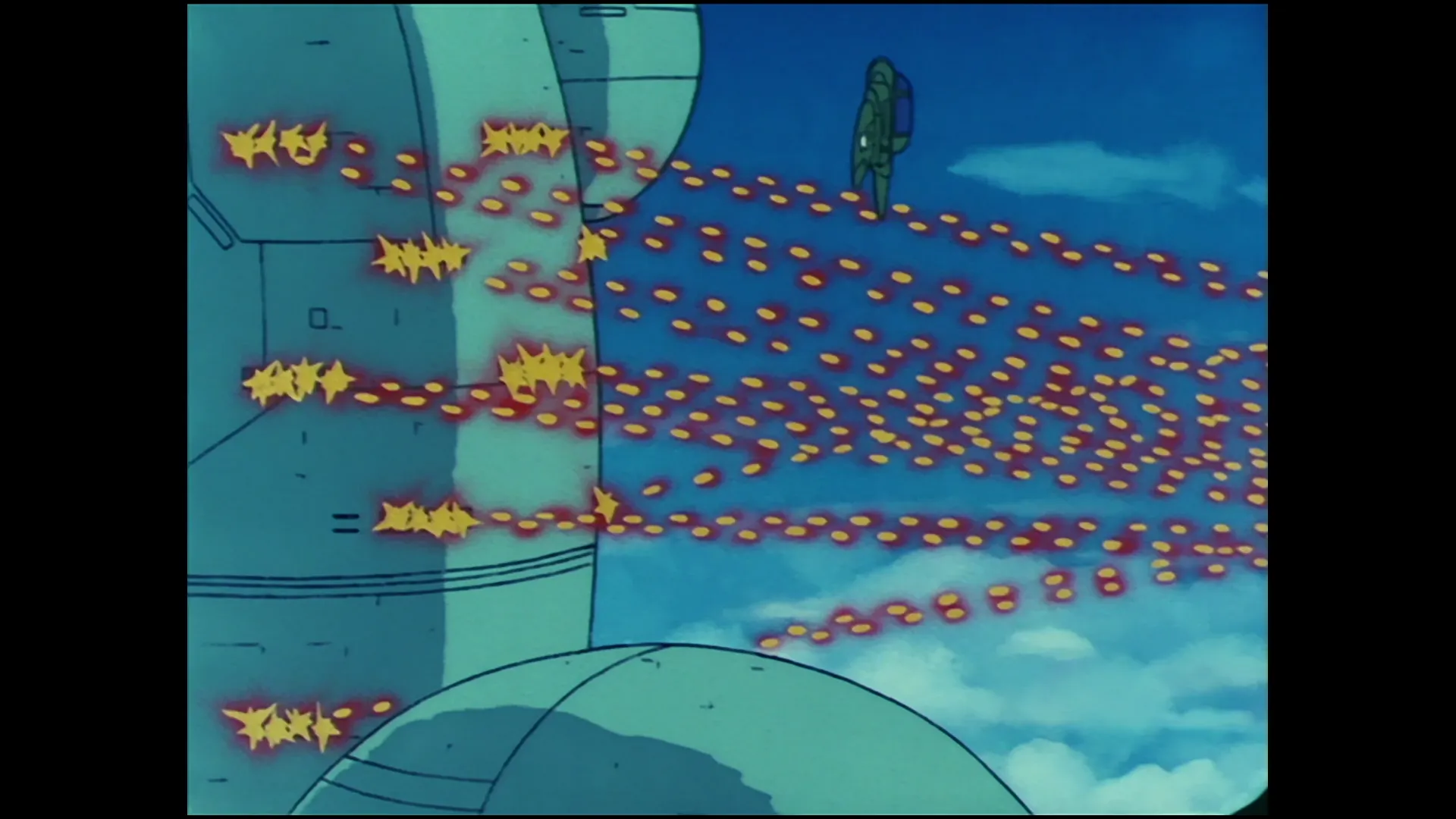 The flying fortress vanished — capture 10 sur 30 (Dragon Ball)