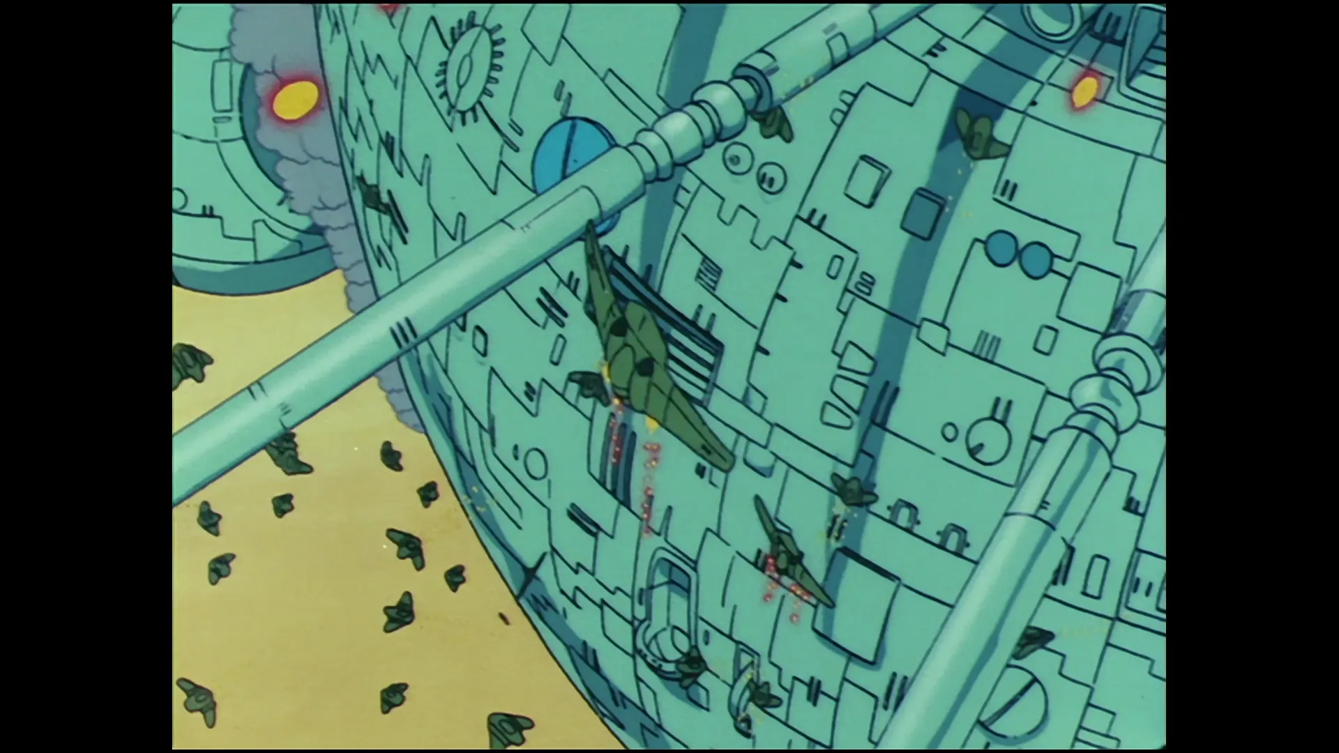The flying fortress vanished — capture 30 sur 30 (Dragon Ball)