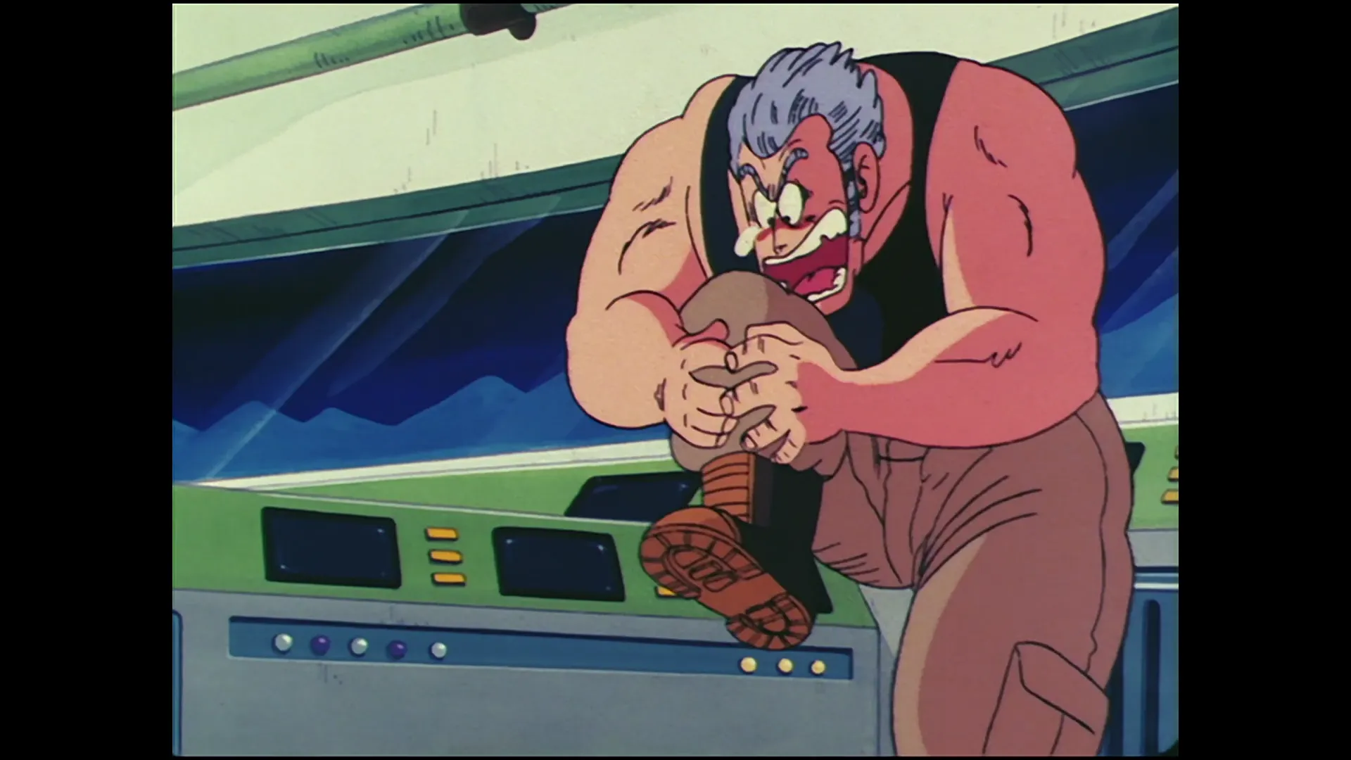 The fall of muscle tower — capture 4 sur 30 (Dragon Ball)