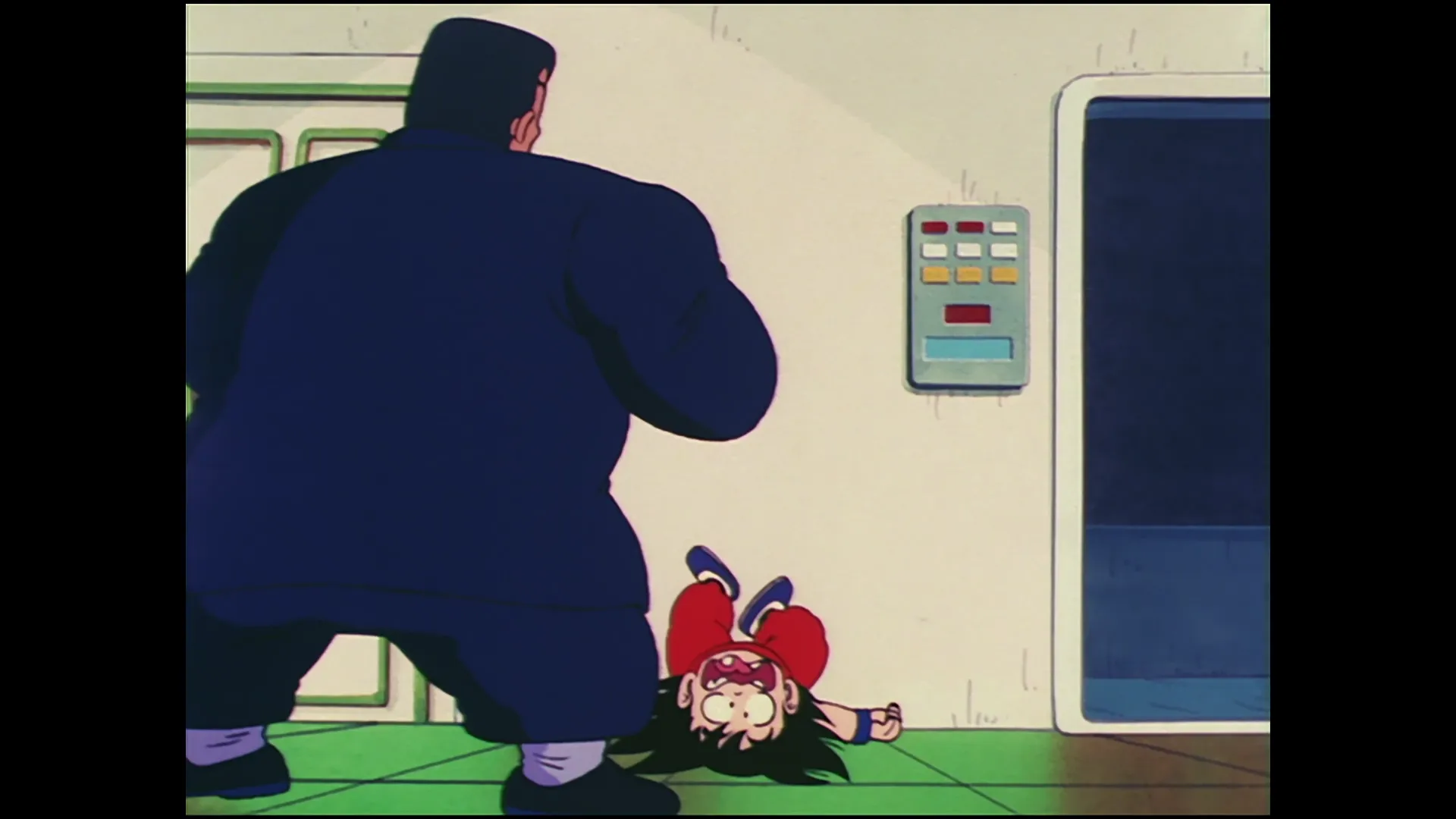 The fall of muscle tower — capture 7 sur 30 (Dragon Ball)