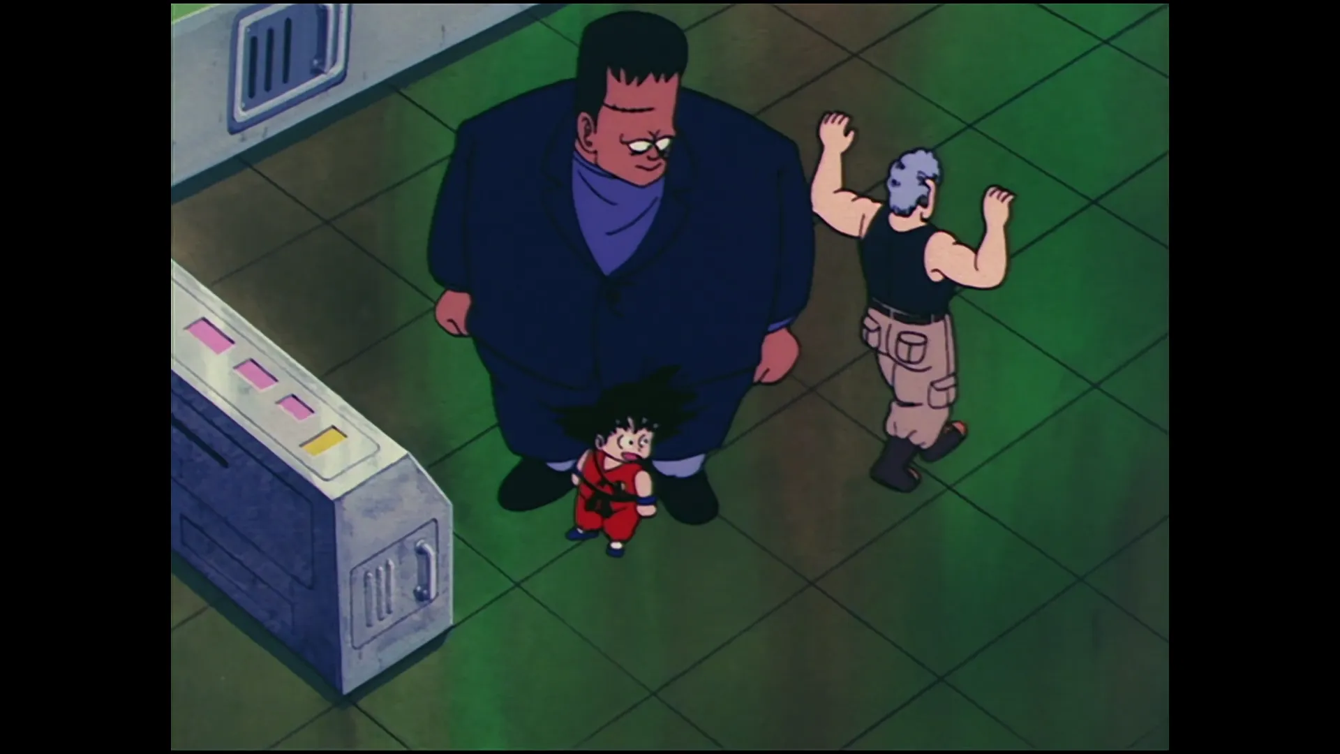The fall of muscle tower — capture 10 sur 30 (Dragon Ball)