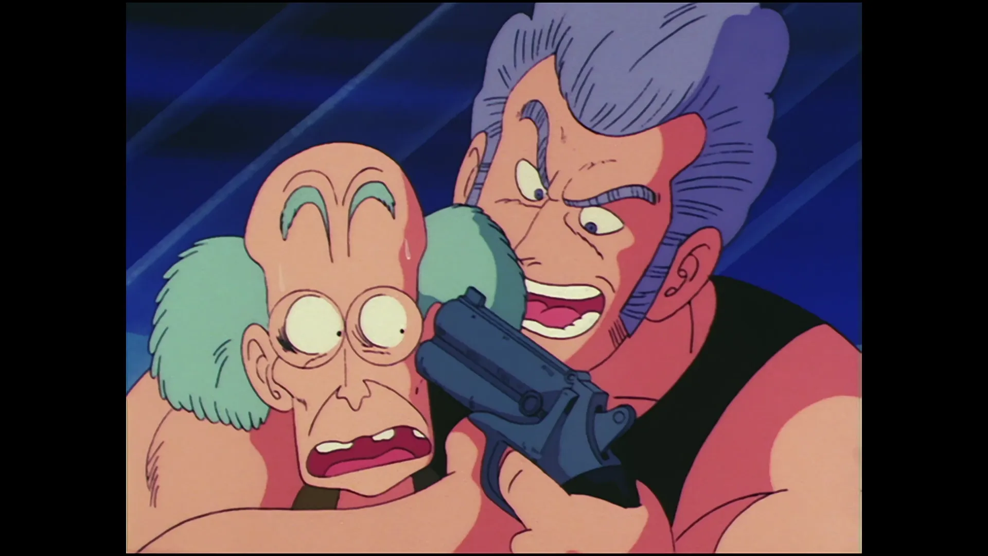 The fall of muscle tower — capture 15 sur 30 (Dragon Ball)