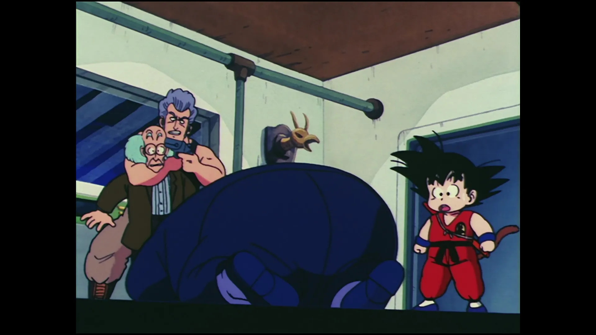 The fall of muscle tower — capture 20 sur 30 (Dragon Ball)