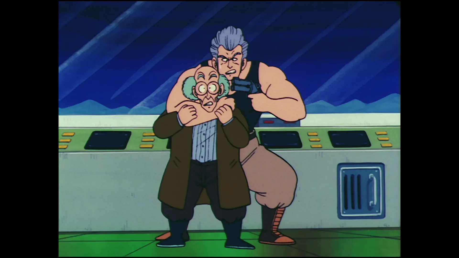 The fall of muscle tower — capture 23 sur 30 (Dragon Ball)