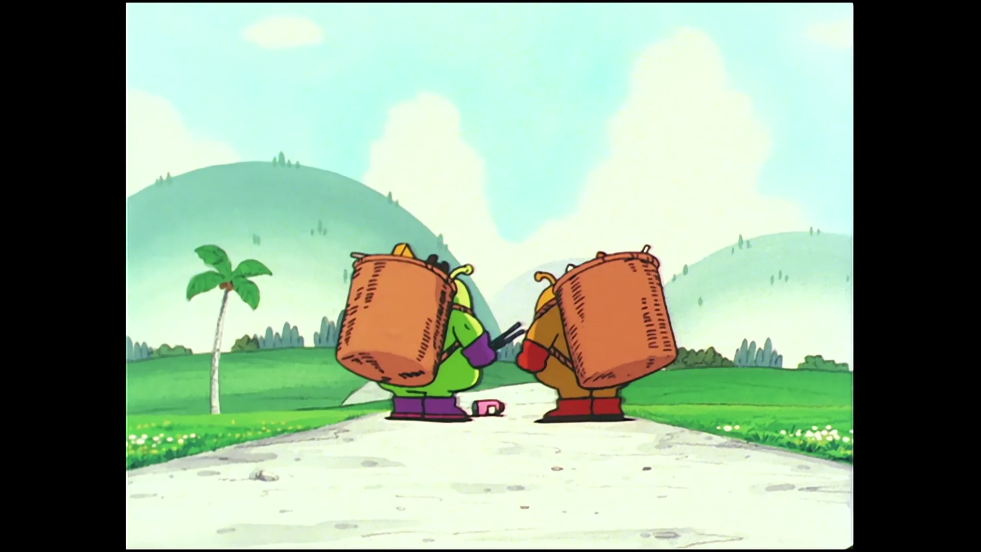 Arale vs blue — capture 2 sur 30 (Dragon Ball)