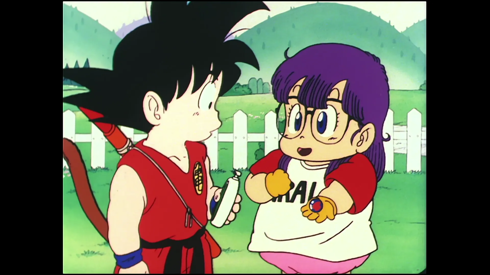 Arale vs blue — capture 9 sur 30 (Dragon Ball)