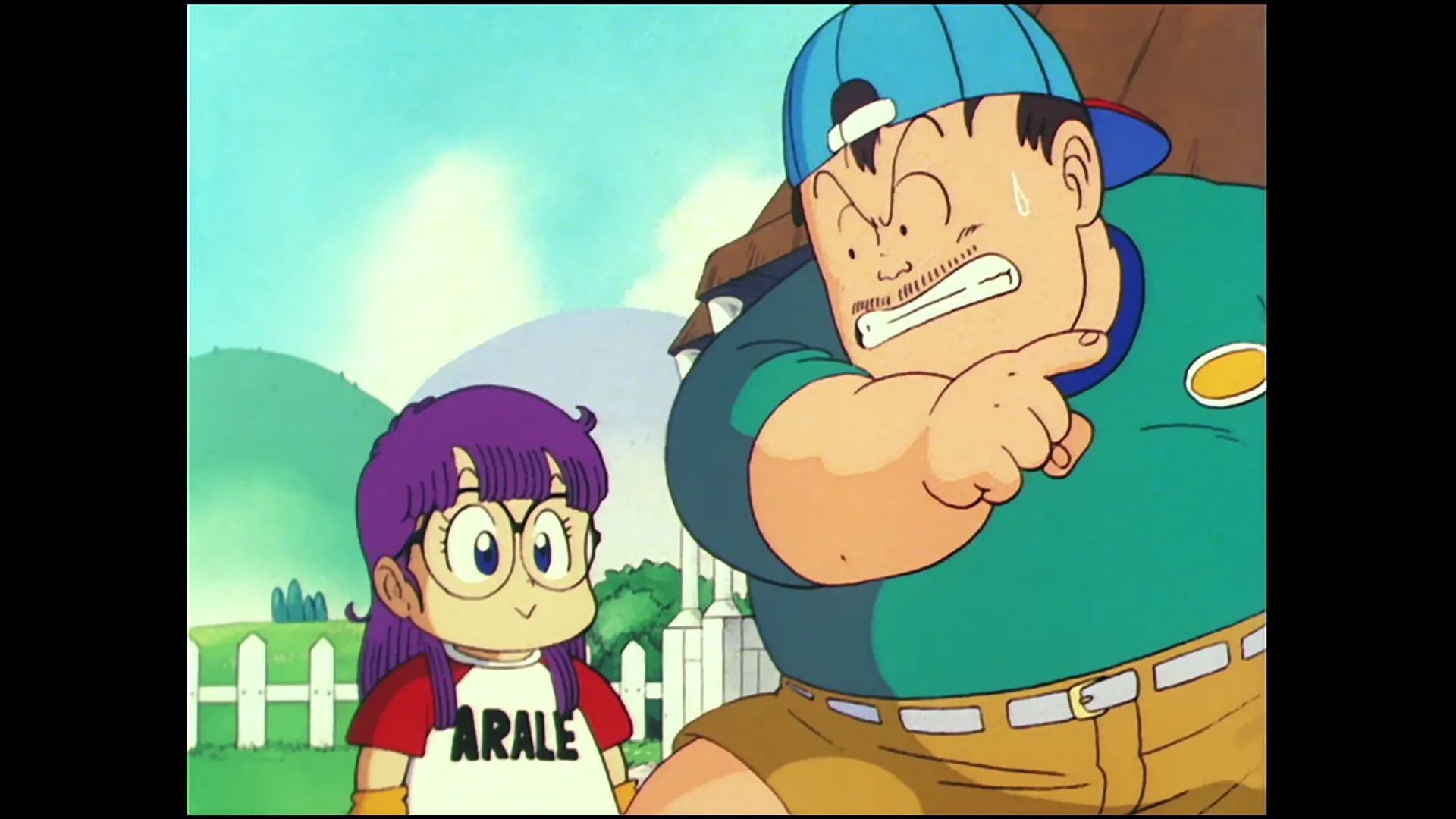 Arale vs blue — capture 21 sur 30 (Dragon Ball)