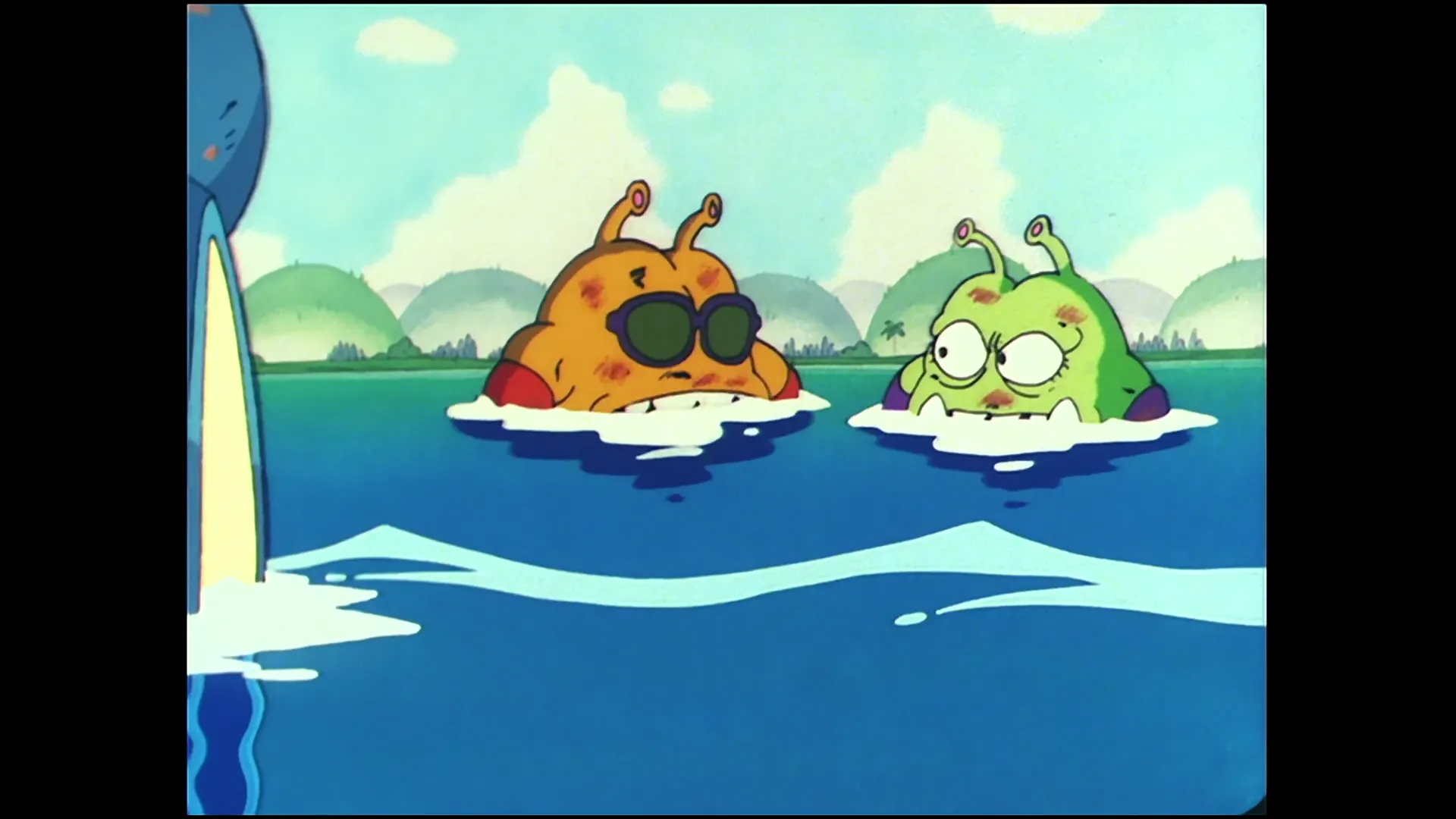 Arale vs blue — capture 26 sur 30 (Dragon Ball)