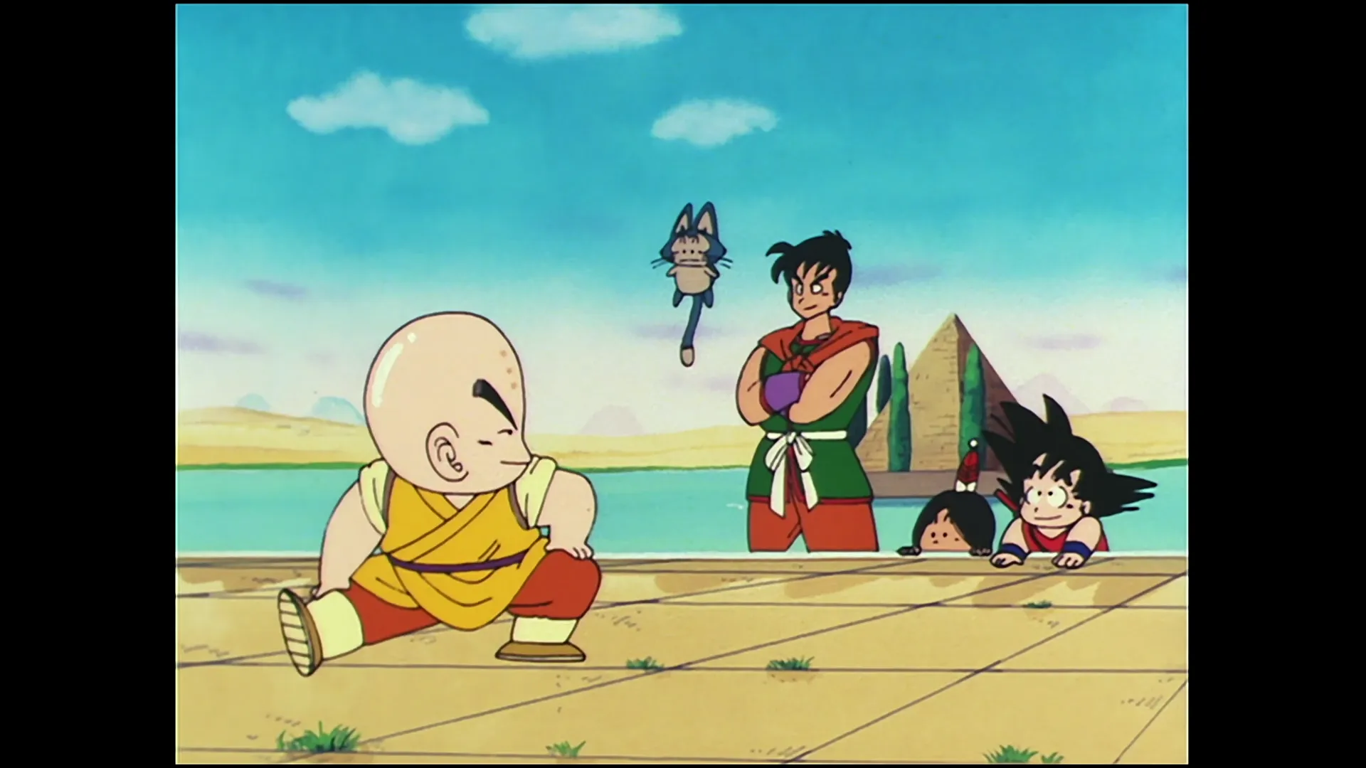 We are the five warriors — capture 3 sur 30 (Dragon Ball)