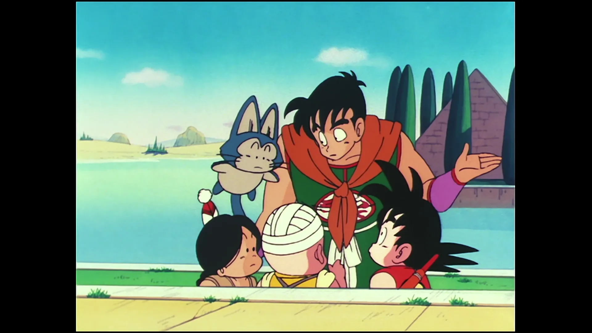We are the five warriors — capture 14 sur 30 (Dragon Ball)