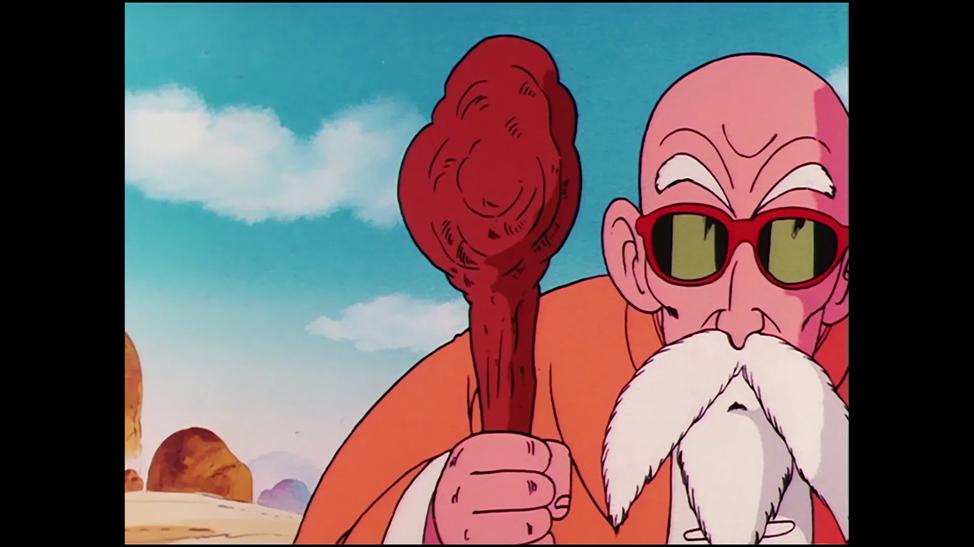 The true colors of the masked man — capture 1 sur 30 (Dragon Ball)