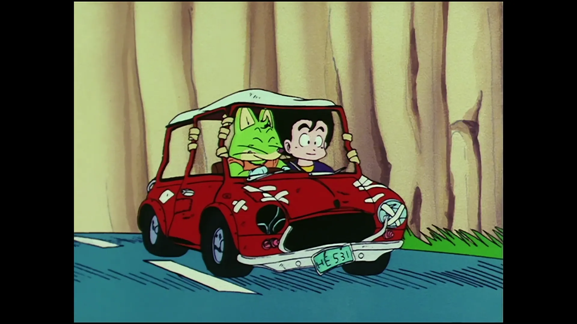 Which way to papaya island — capture 10 sur 30 (Dragon Ball)