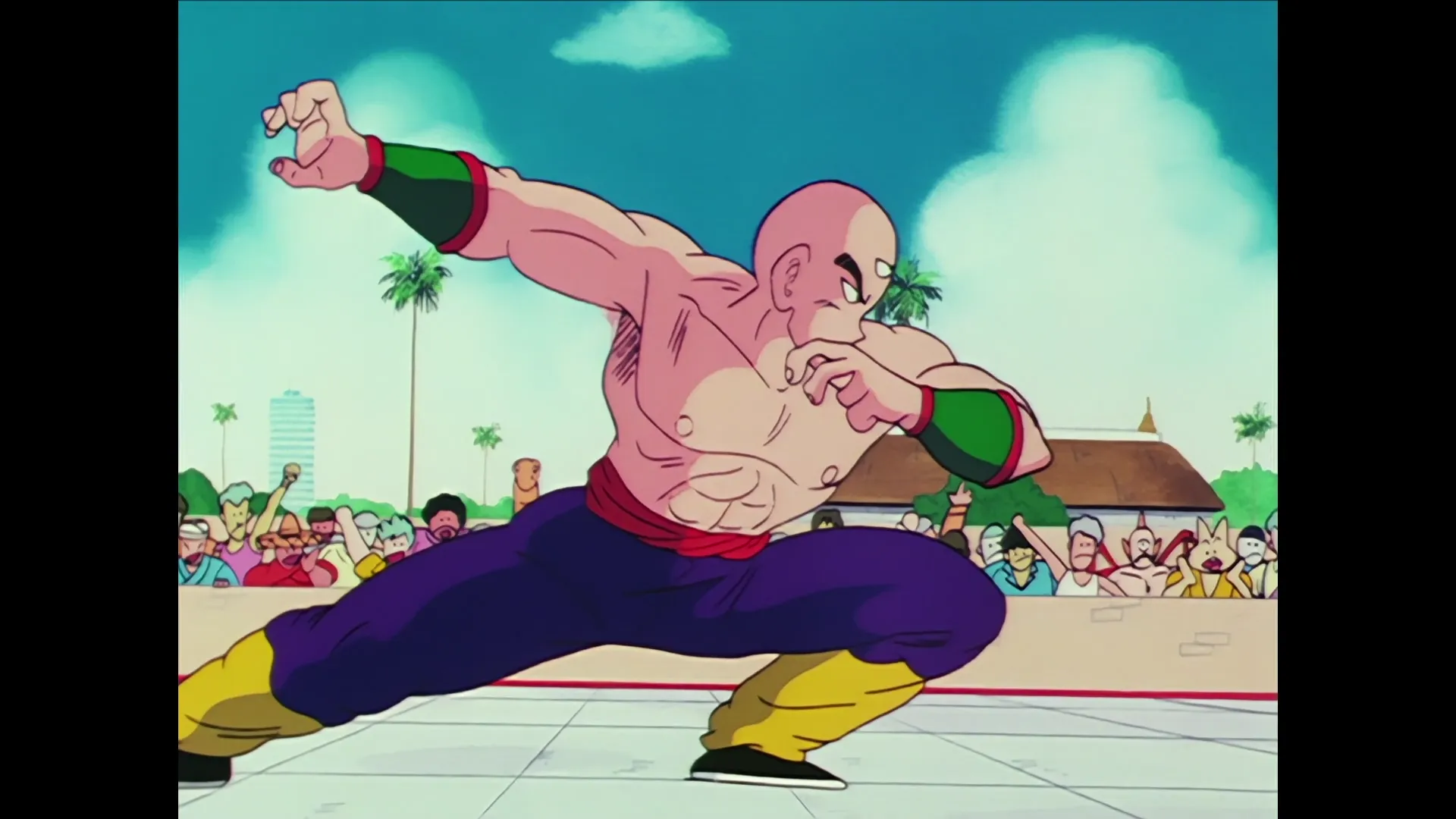 Tien shinhan vs jackie chun — capture 22 sur 30 (Dragon Ball)