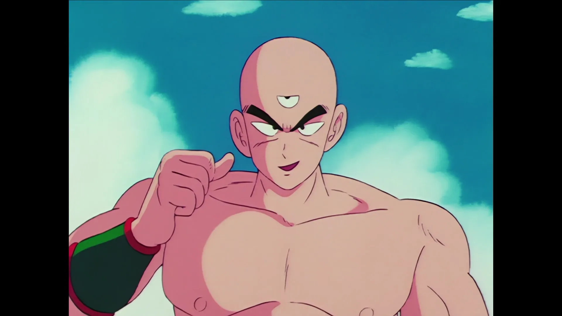 Tien shinhan vs jackie chun — capture 27 sur 30 (Dragon Ball)