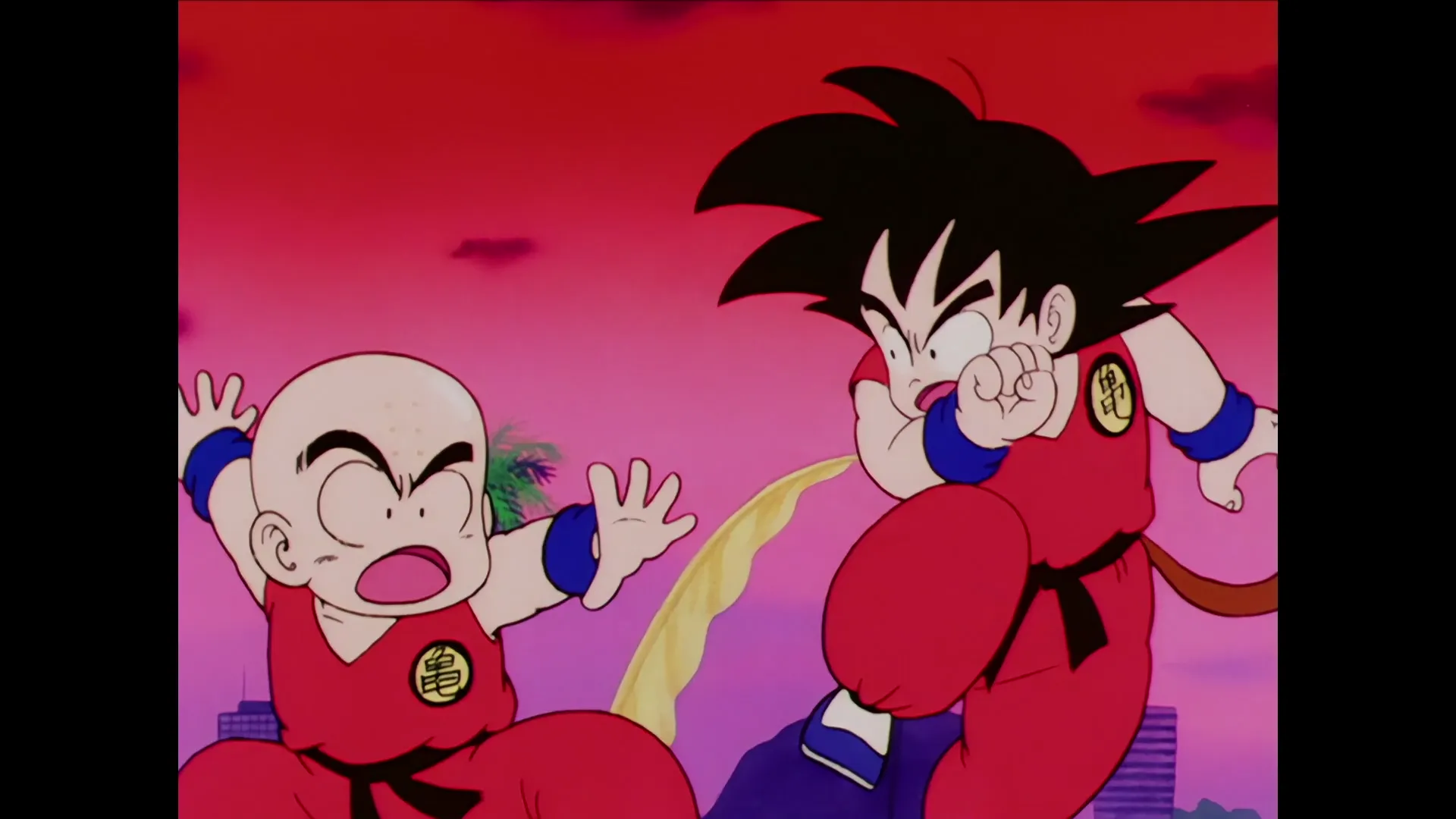 Goku vs krillin — capture 21 sur 30 (Dragon Ball)