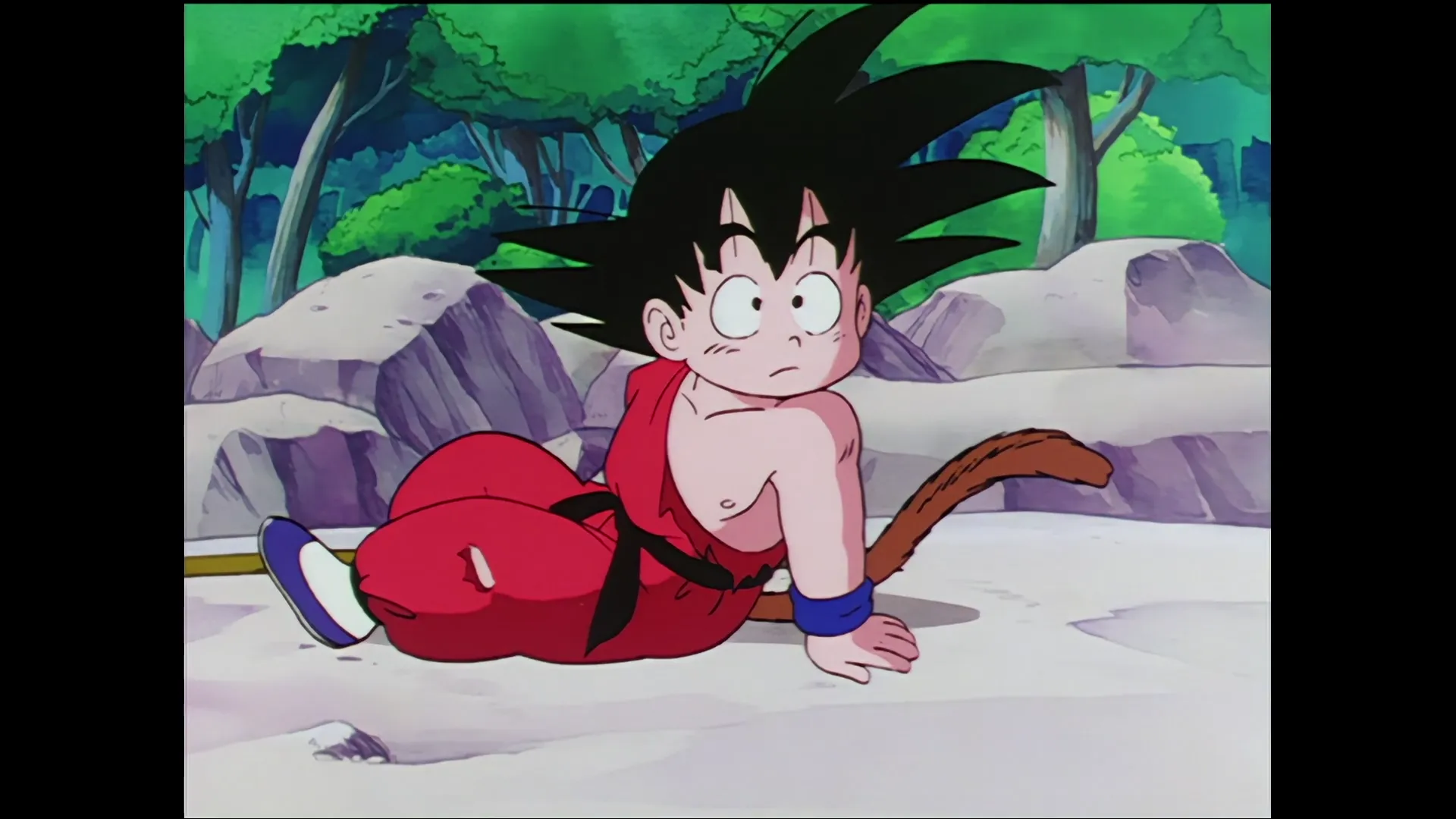 Secret of the woods — capture 30 sur 30 (Dragon Ball)