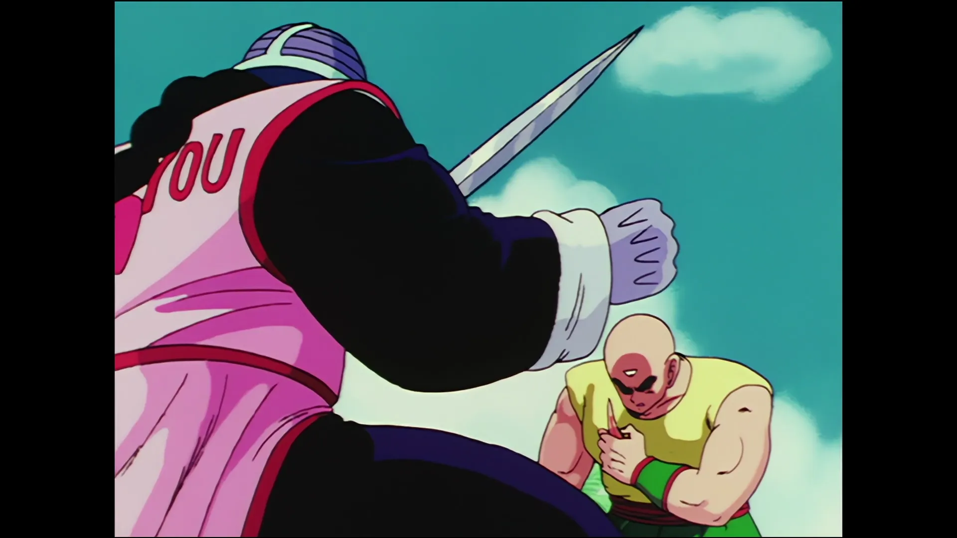 Tien shinhan vs mercenary tao — capture 16 sur 30 (Dragon Ball)