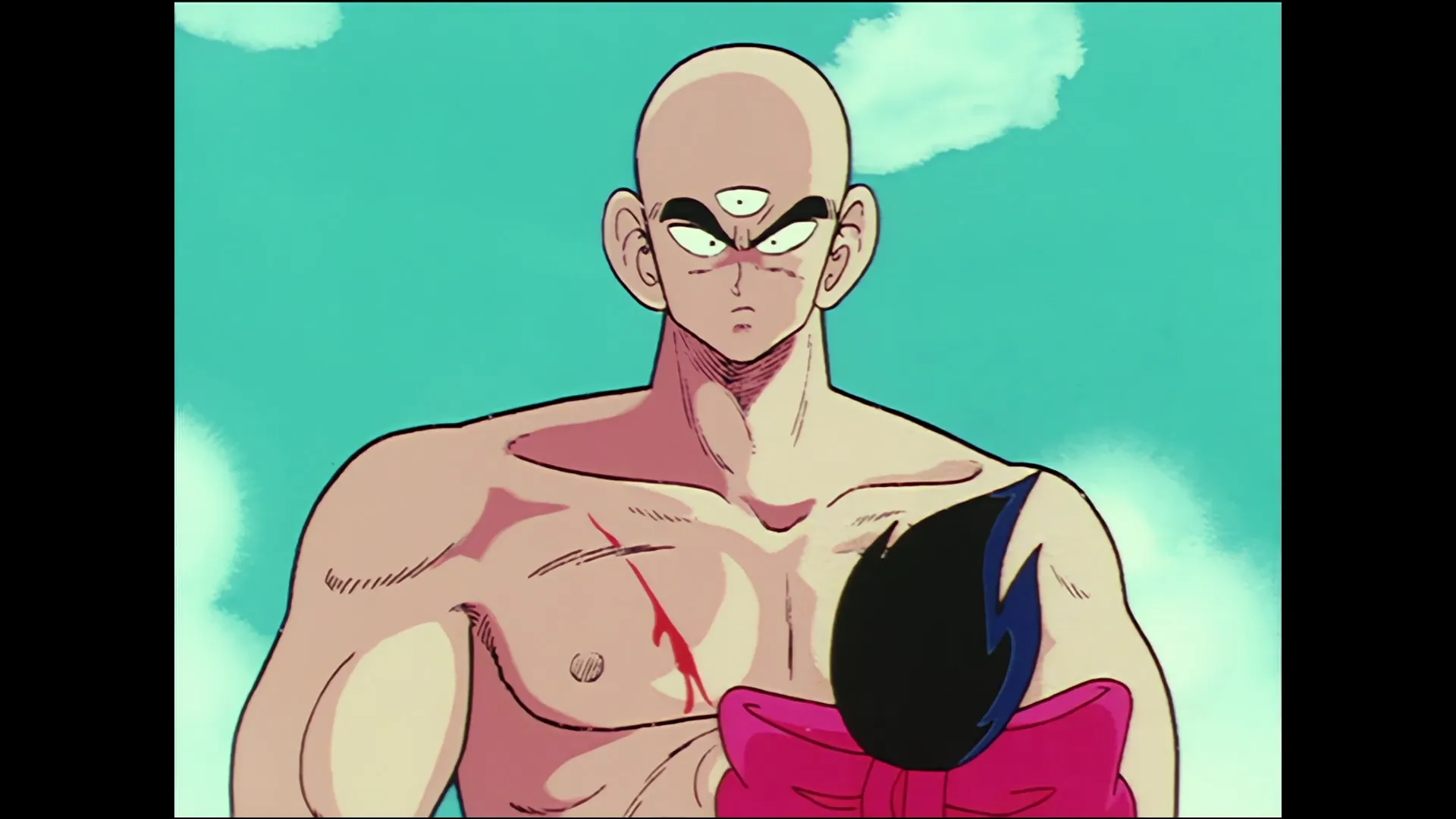 Tien shinhan vs mercenary tao — capture 25 sur 30 (Dragon Ball)