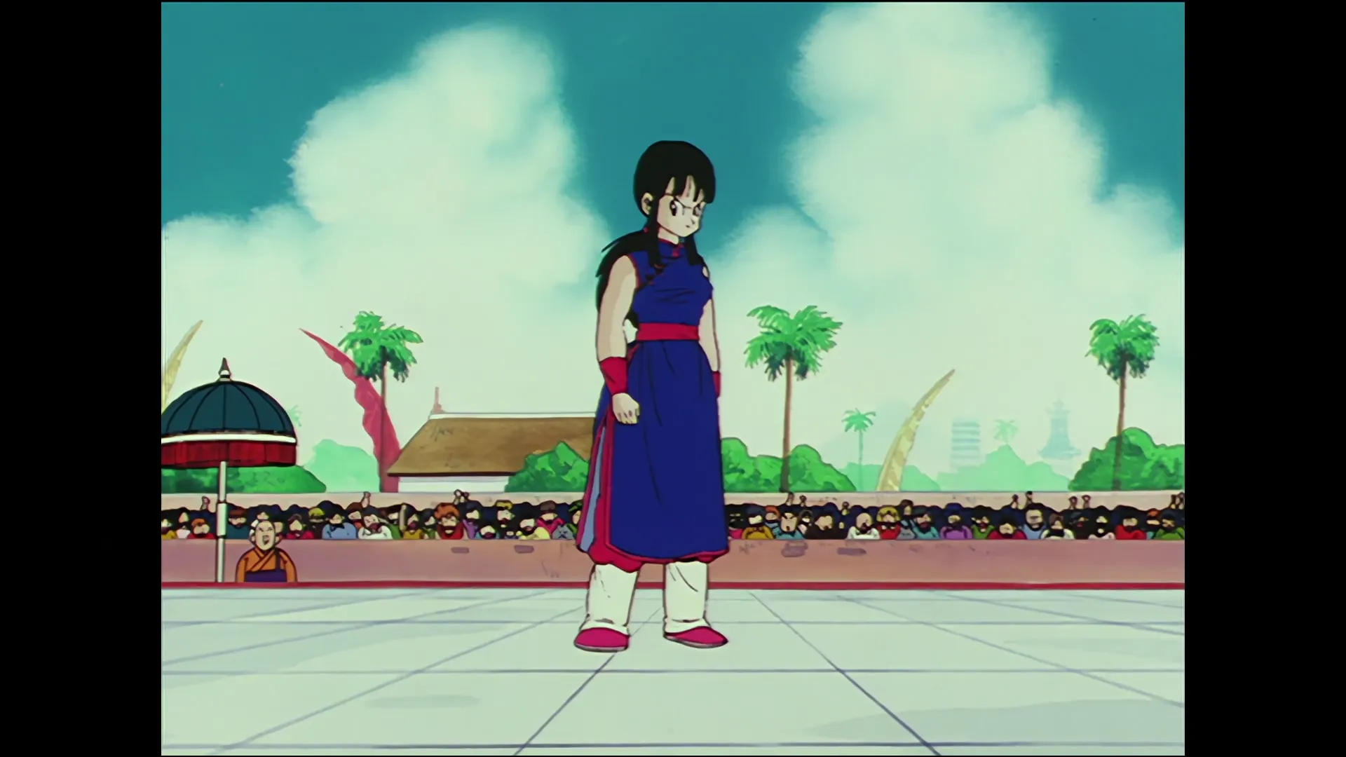 Tien shinhan vs mercenary tao — capture 30 sur 30 (Dragon Ball)