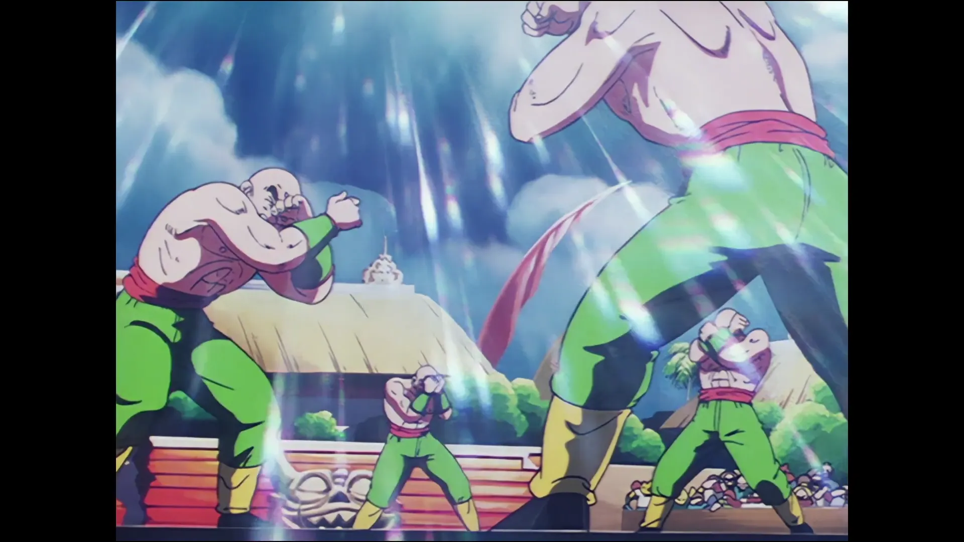 The four faces of tien — capture 25 sur 30 (Dragon Ball)