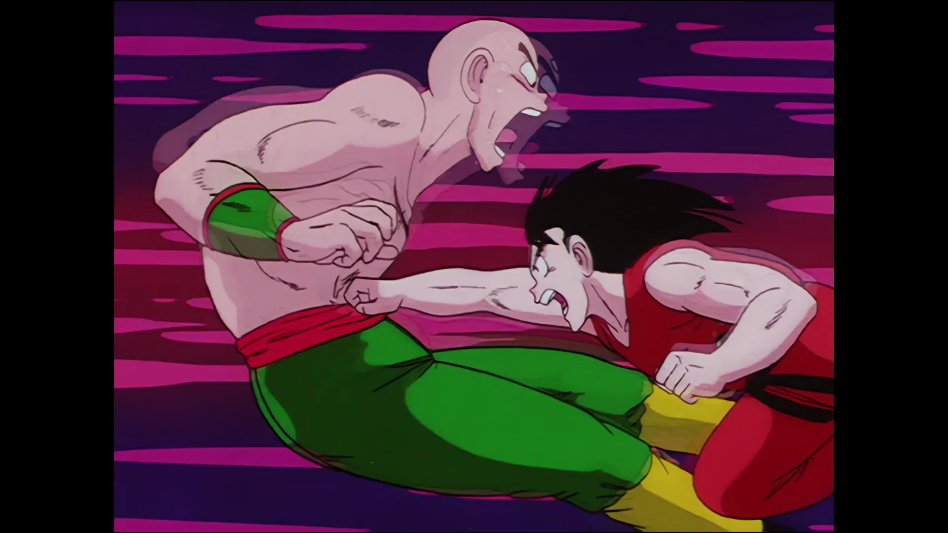 The four faces of tien — capture 28 sur 30 (Dragon Ball)