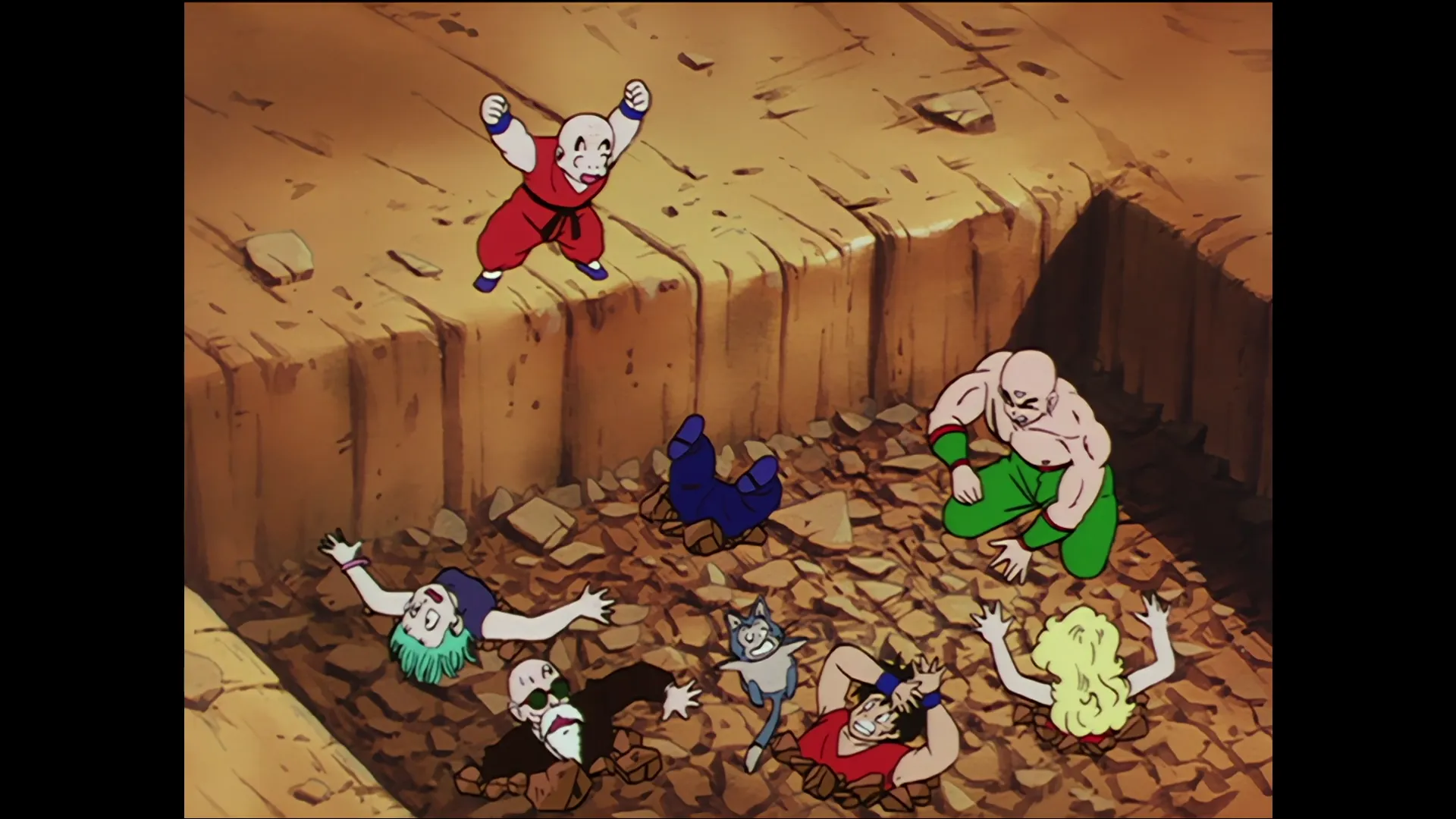 Goku hangs on — capture 17 sur 30 (Dragon Ball)