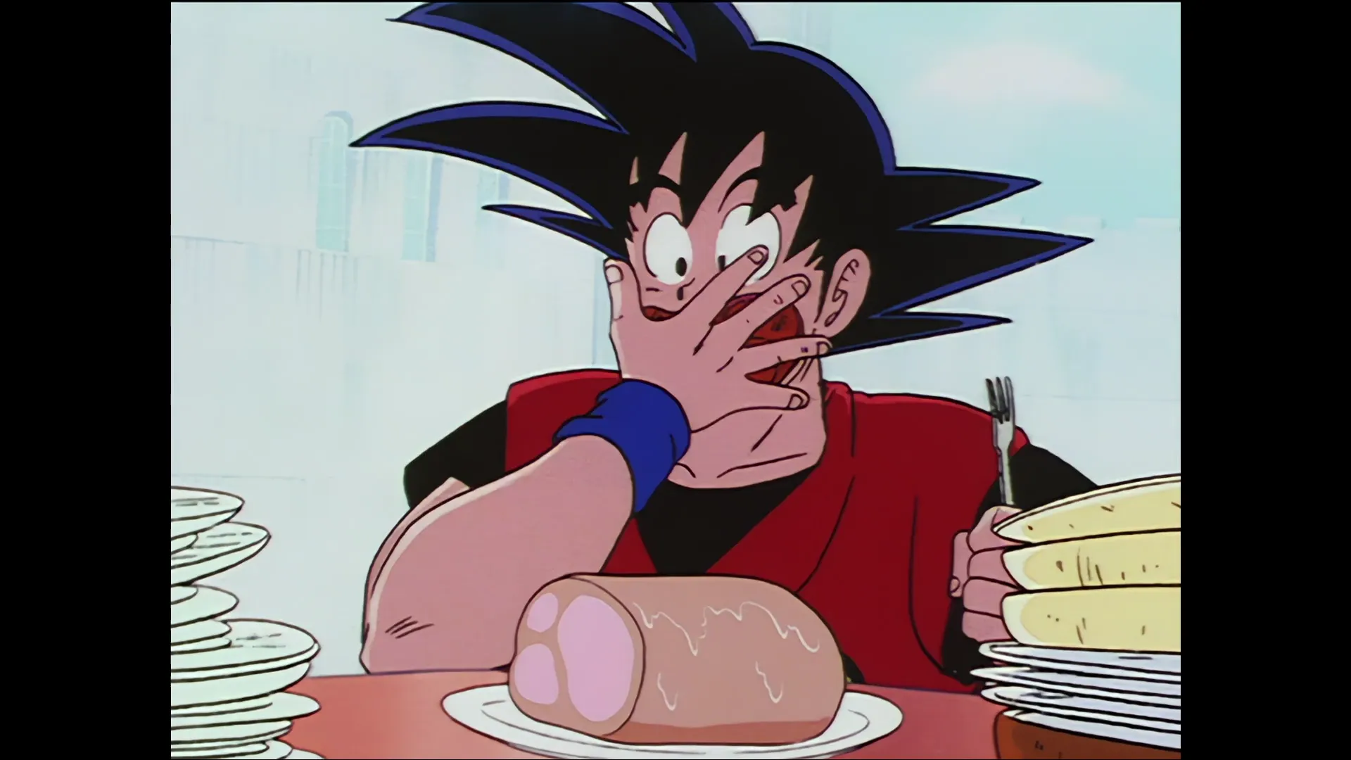 Dress in flames — capture 2 sur 30 (Dragon Ball)