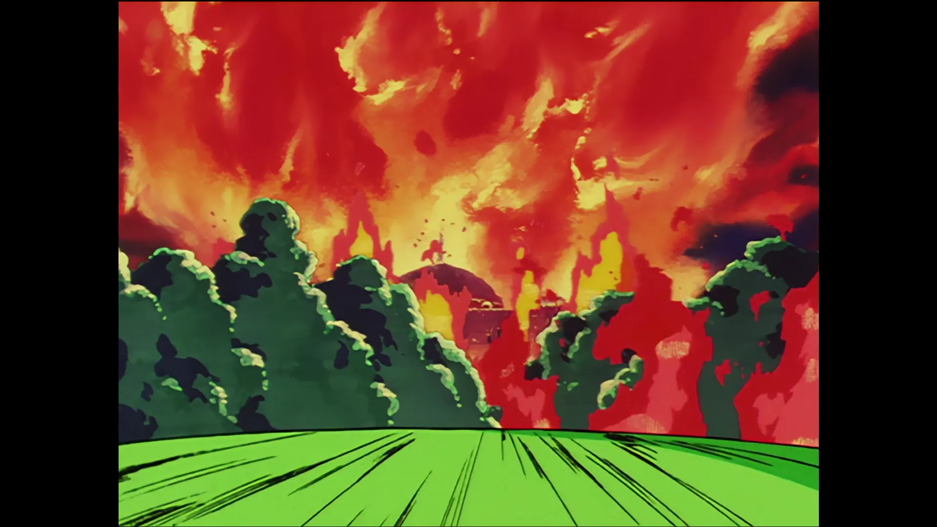Dress in flames — capture 12 sur 30 (Dragon Ball)