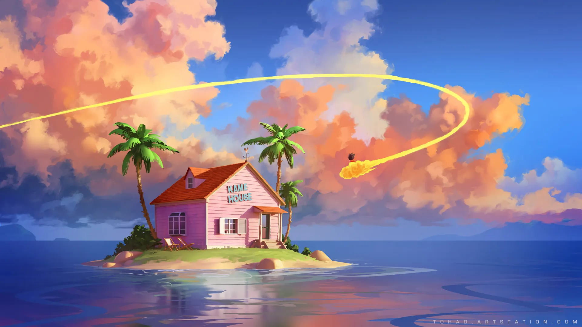 Kame House — Wallpaper Dragon Ball