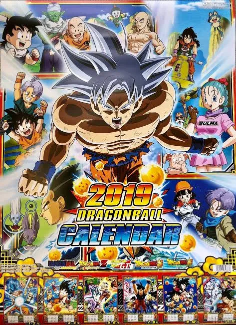 Le calendrier officiel Dragon Ball 2027 annoncé